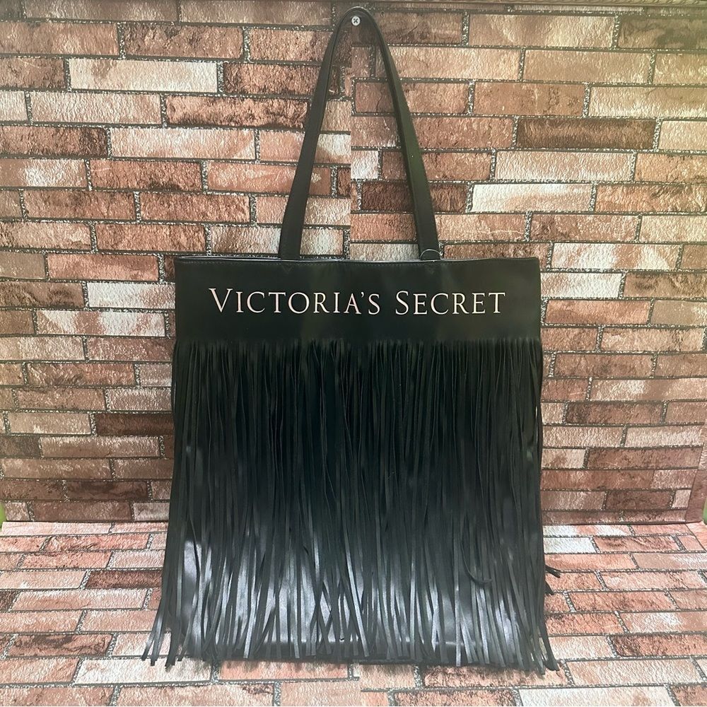 Victorias Secret Fringe shoulder tote Bag